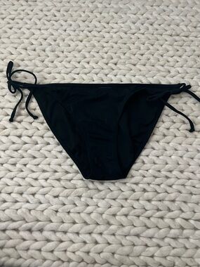 H&M Black Tie-Side Bikini Bottom